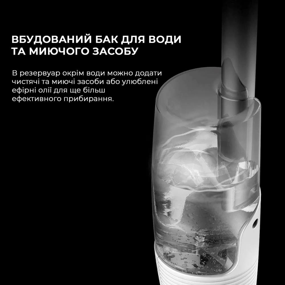 Підлогонатирач/Швабра з роспилювачем Xiaomi Deerma Spray Mop White (TB500) на малюнкі №9