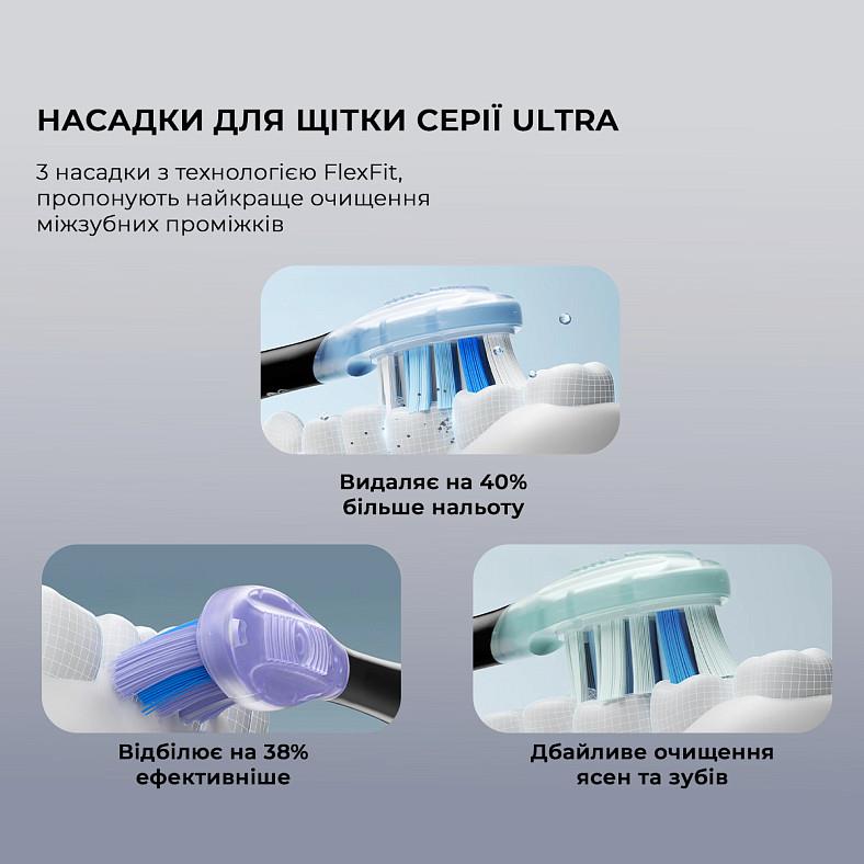 Електрична зубна щітка Oclean X Pro 20 Set Electric Toothbrush White 6970810556971 (Білий) дивитися зображення № 3