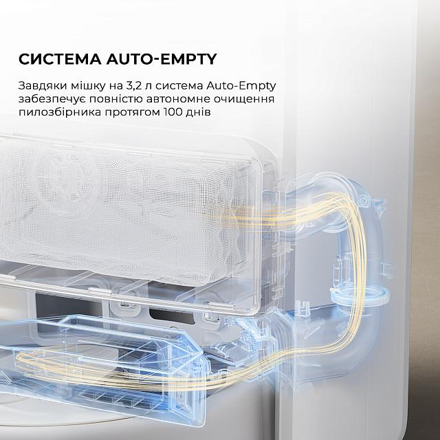 Робот пилосос V50 ULTRA COMPLETE MOVA RLV72LE-1 (Білий) дивитися зображення № 19