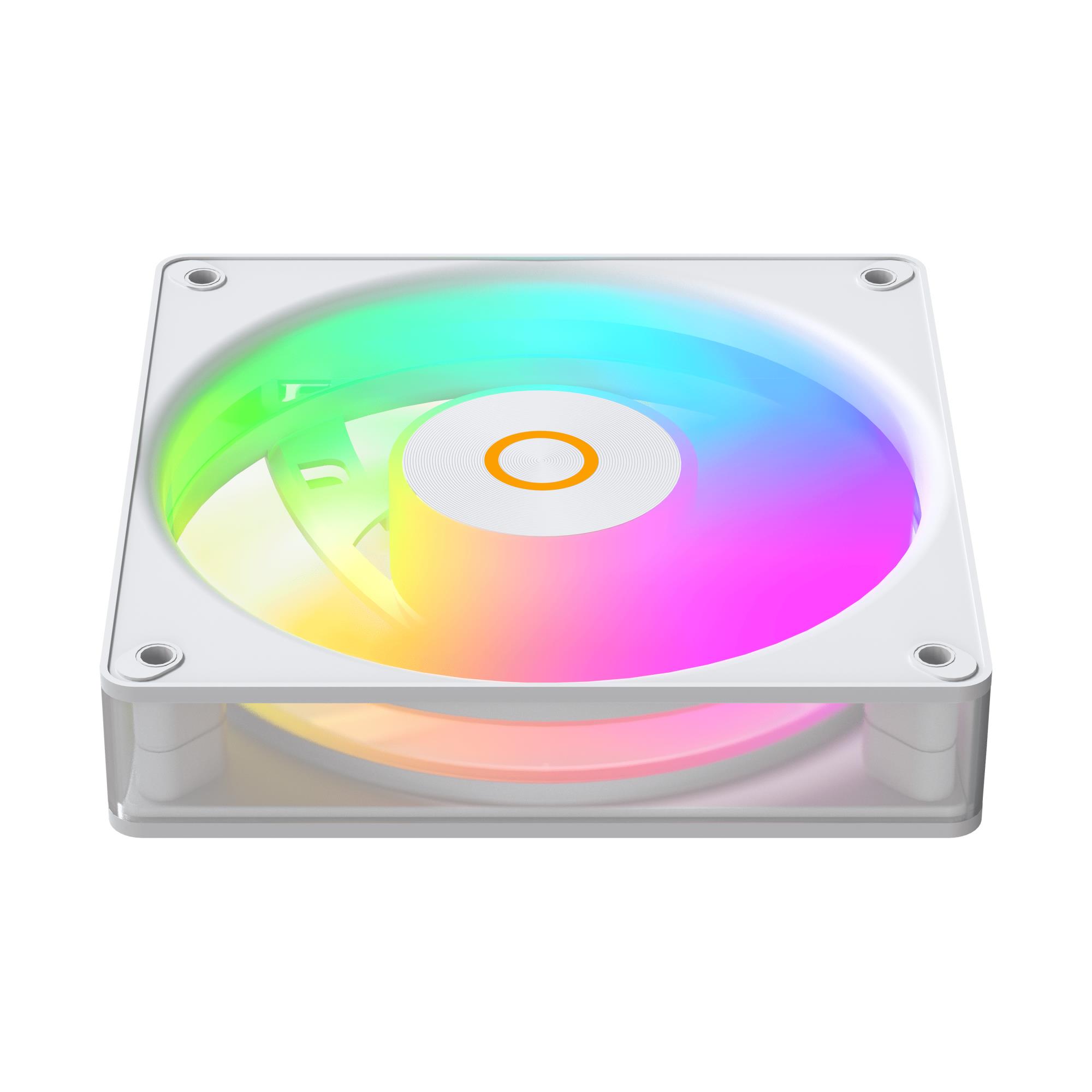 Корпусний вентилятор GAMMA F12 ELITE WH ARGB REVERSE BLADE (GAMMA-F12-WH1AM01E-GL) OCYPUS на малюнкі №6