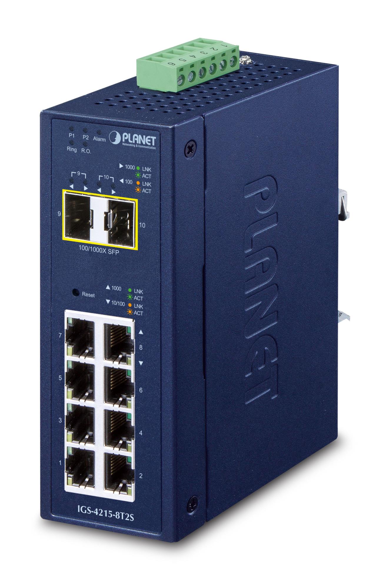Net Switch 8PORT 1000M/IGS-4215-8T2S Planet
