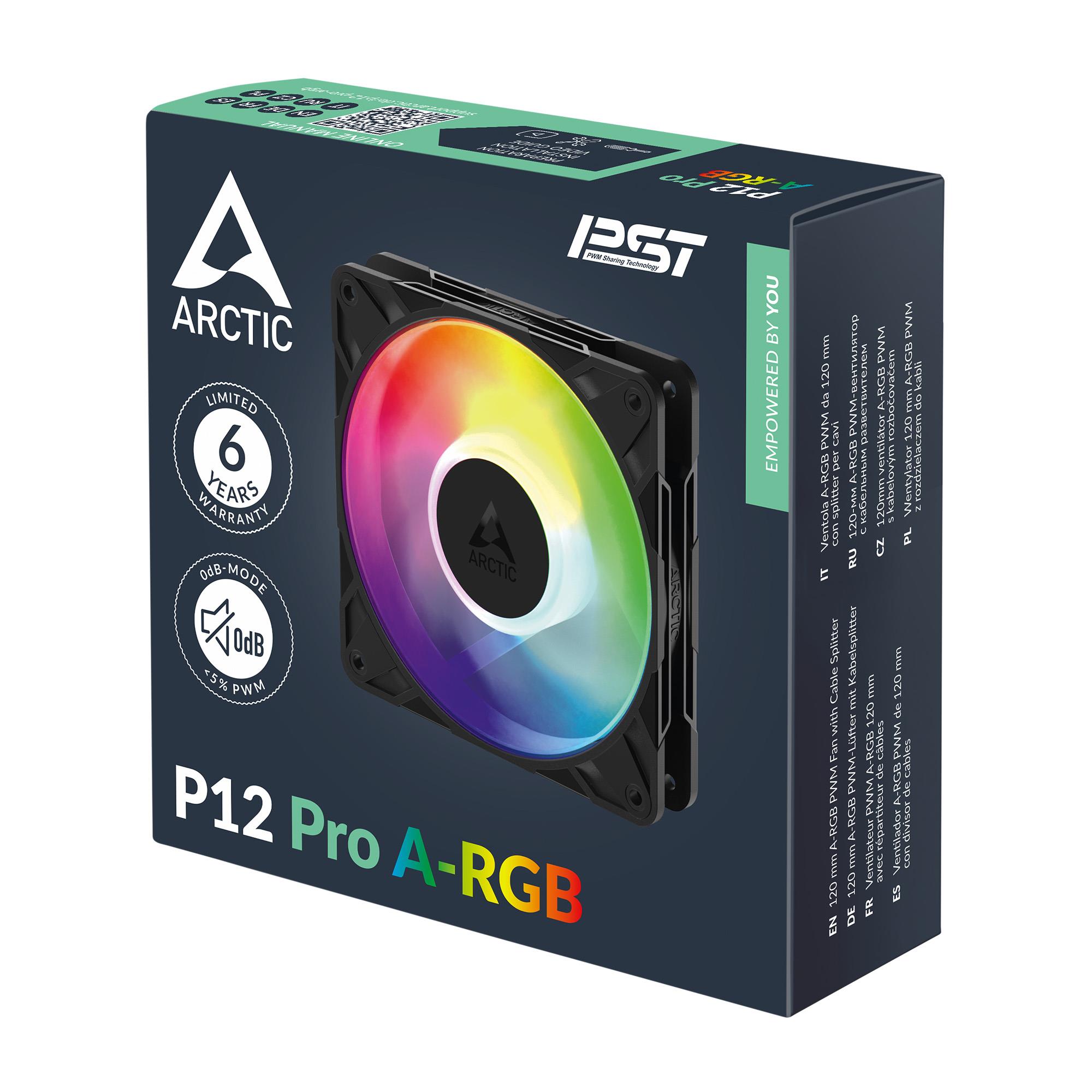 Корпусний вентилятор 120MM P12 PRO A-RGB ACFAN00309A ARCTIC на малюнкі №8