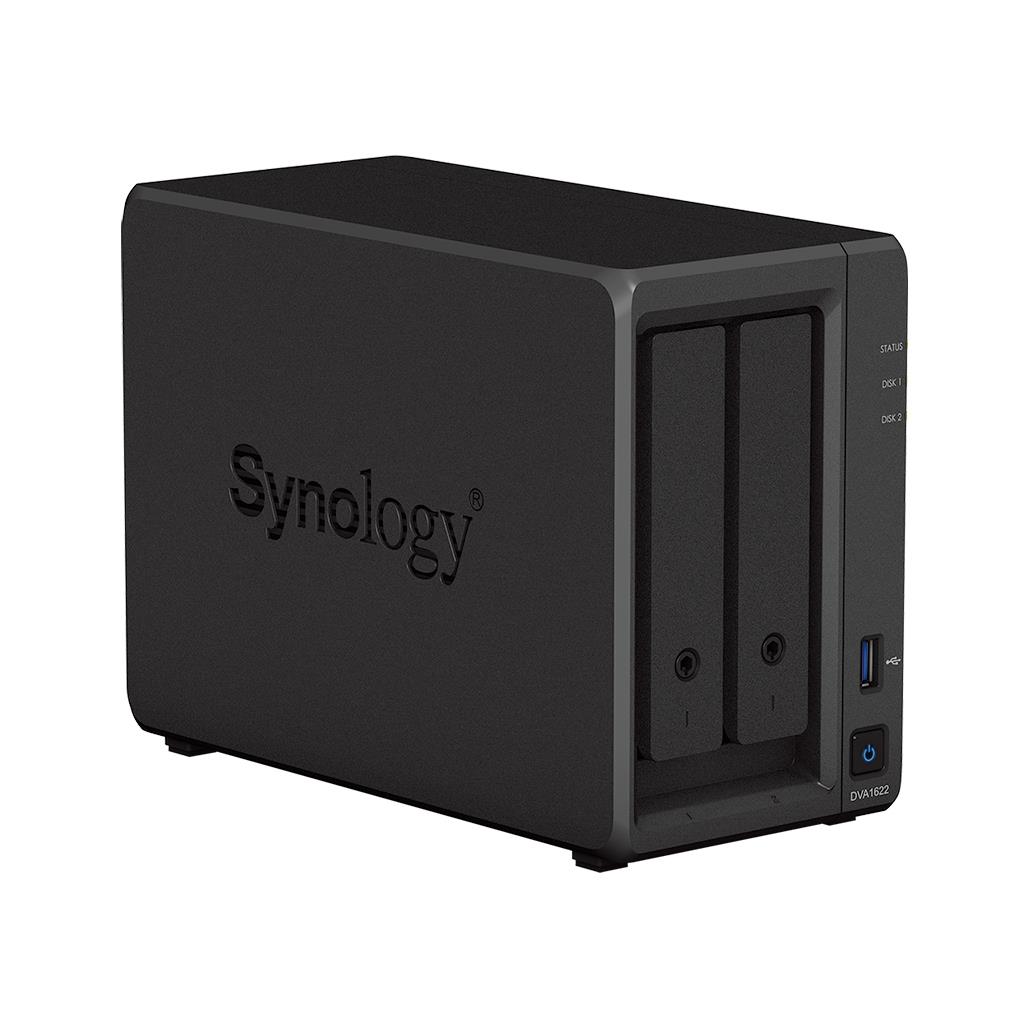 Система зберігання даних (мережевий відеореєстратор) Synology DVA1622 на 2 диски на малюнкі №7
