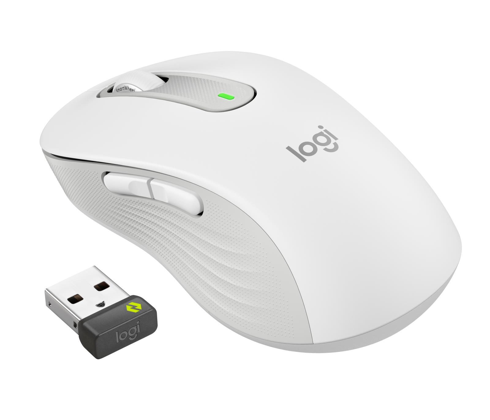 Миша бездротова Logitech Signature M650 for Business Large Off-White (910-006349) на малюнкі №4