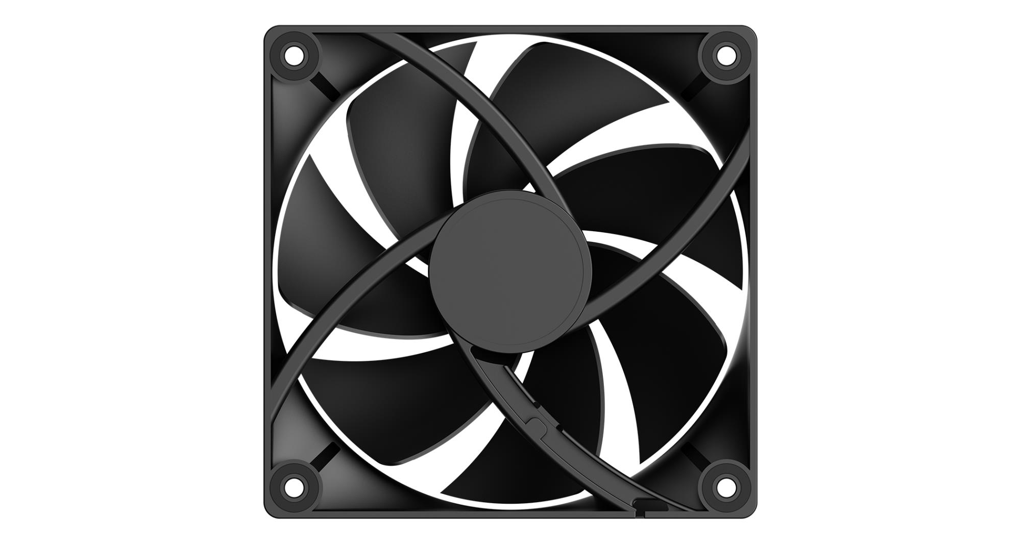 Корпусний вентилятор 120MM DELTA F12 BK (DELTA-F12-BK1NM00X-GL) OCYPUS на малюнкі №3