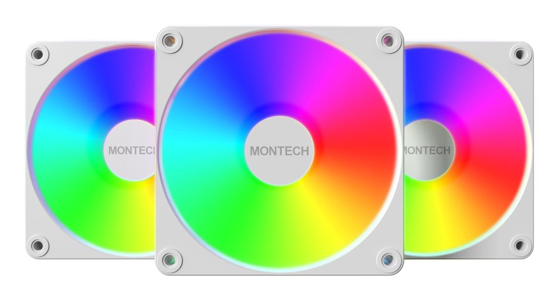 MONTECH GF120R V2 ARGB PWM 3I1 (W)