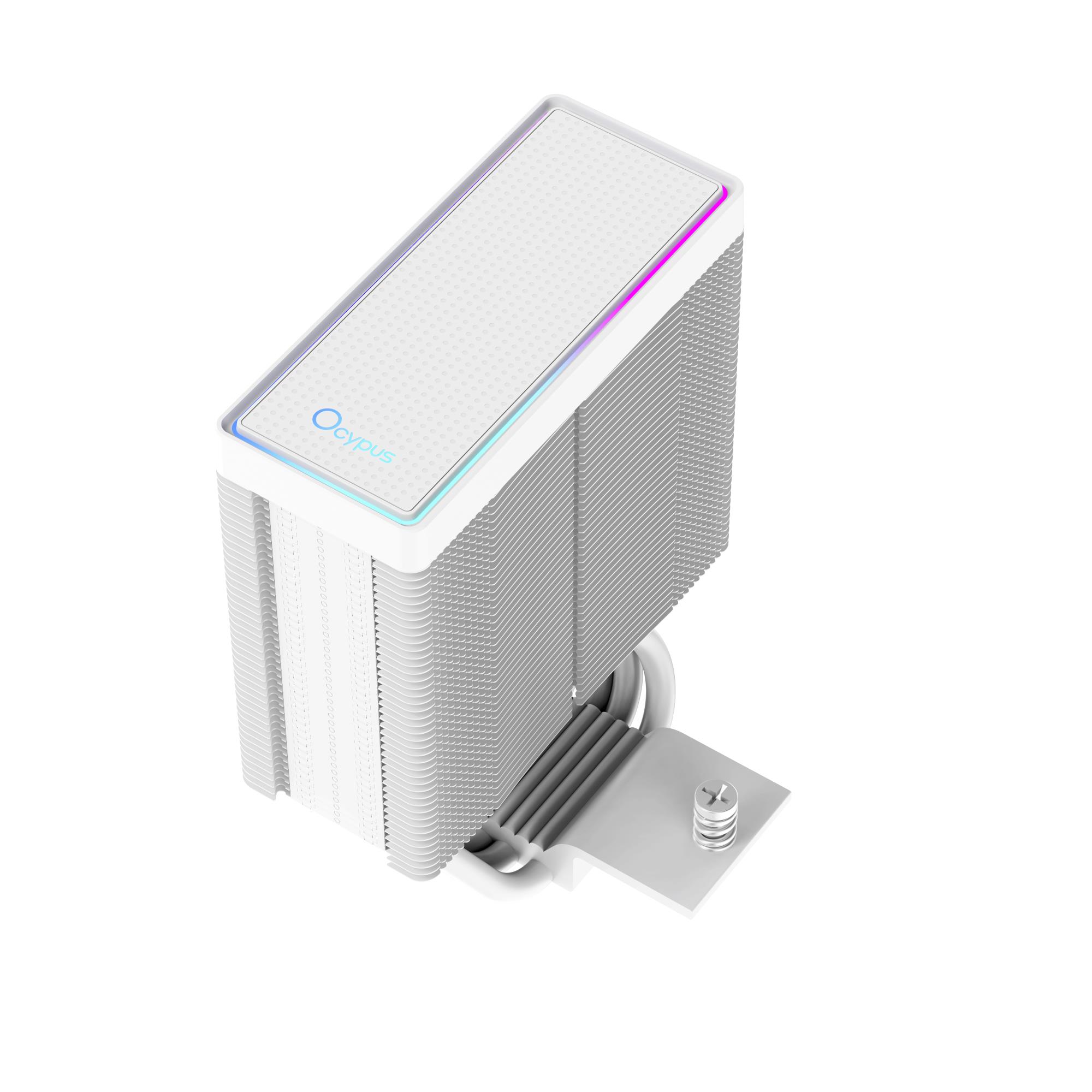 Система охолодження для компютерного процесора GAMMA A40 WH ARGB (GAMMA-A40-WH1AAWN00X-GL) OCYPUS на малюнкі №7