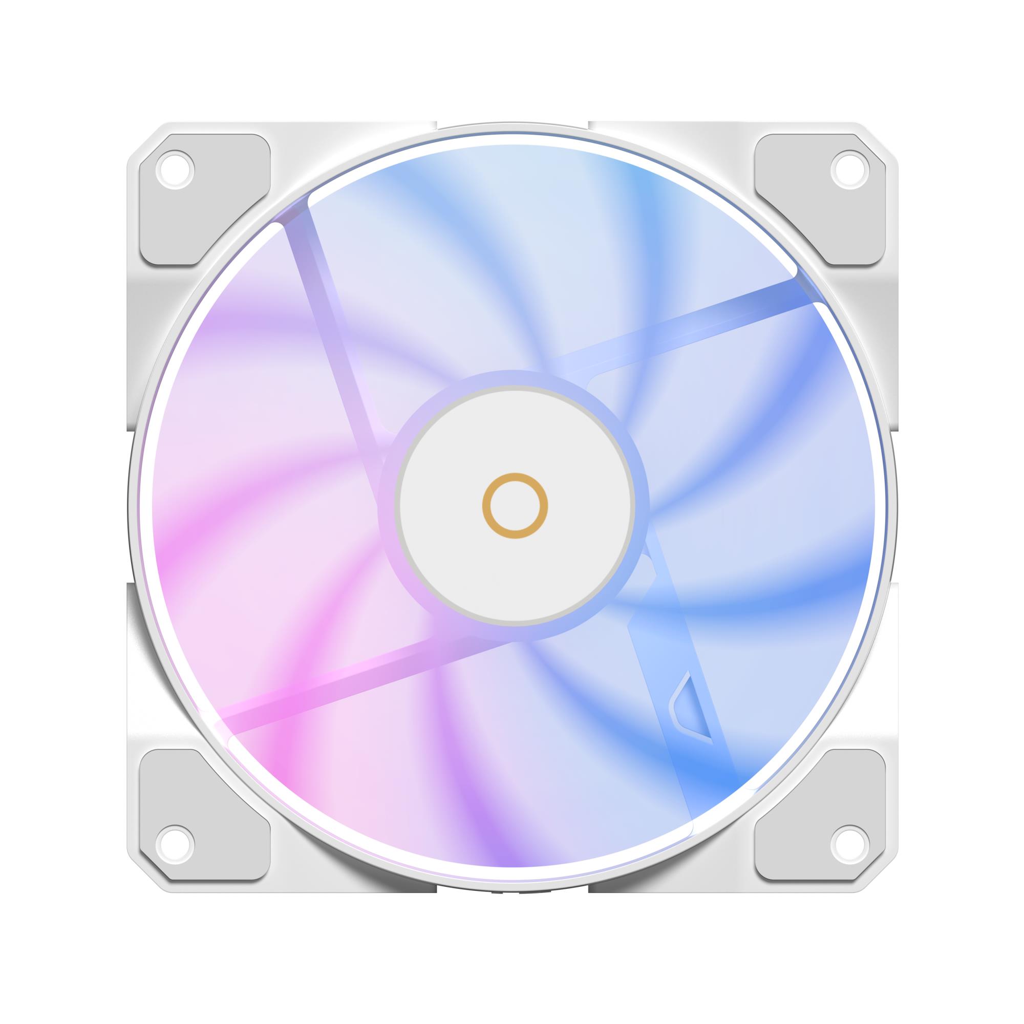 Корпусний вентилятор 120MM BETA F12 WH ARGB (BETA-F12-WH1AM00X-GL) OCYPUS на малюнкі №4