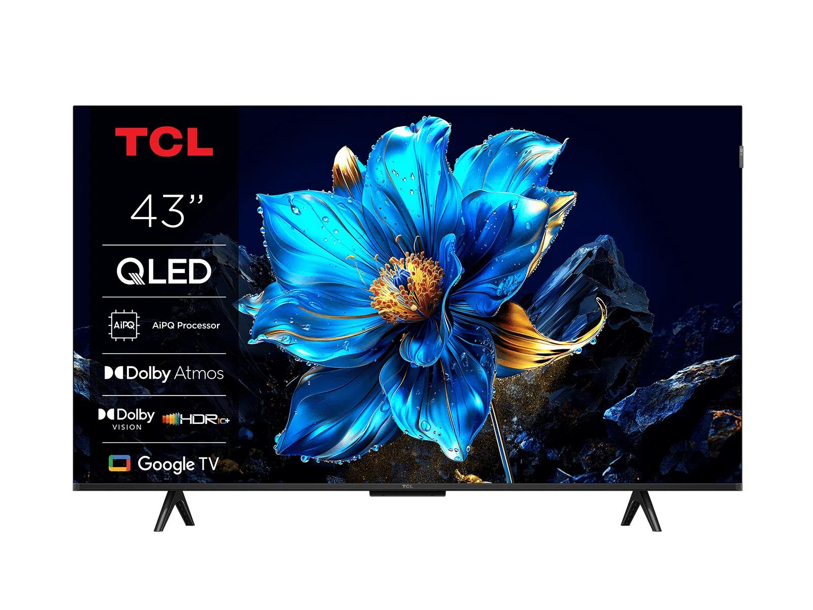 TV Set|TCL|43 "|4K Ultra HD|3840 x 2160 pixels|Flat|16:9|QLED|43T69C