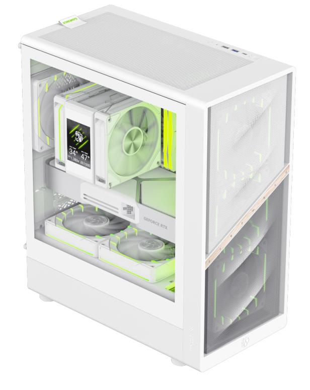 Корпус для компютера ATX W/O PSU AERIS 330 MW GAMEMAX на малюнкі №4