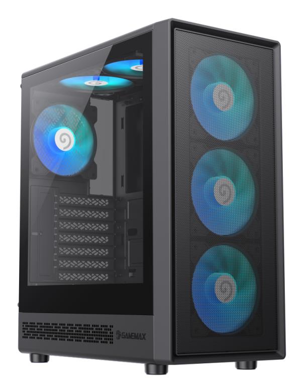 Корпус для компютера ATX W/O PSU STORM 2 AB GAMEMAX на малюнкі №2