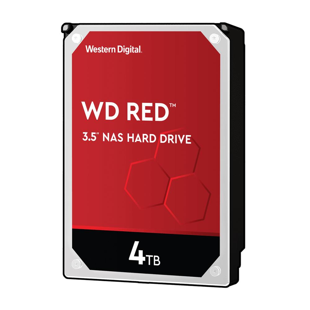 HDD|WESTERN DIGITAL|Red|4TB|SATA 3.0|256 MB|5400 rpm|3,5"|WD40EFAX