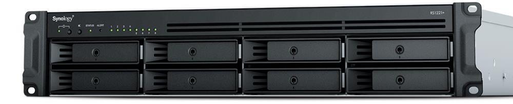 Система зберігання даних 8BAY 2U NO HDD RS1221RP+ SYNOLOGY на малюнкі №1