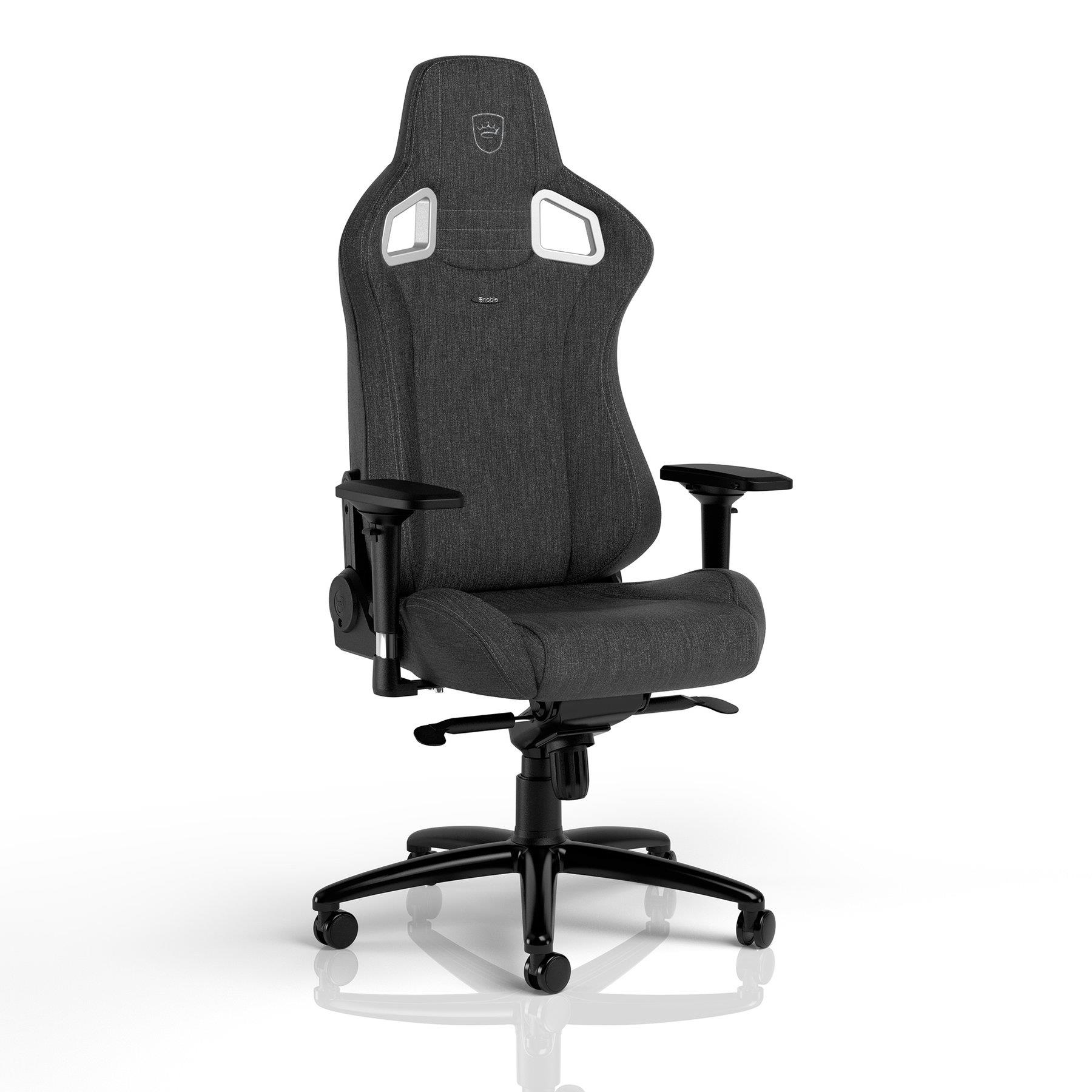 Ігрове крісло Noblechairs EPIC TX текстиль, антрацит на малюнкі №1