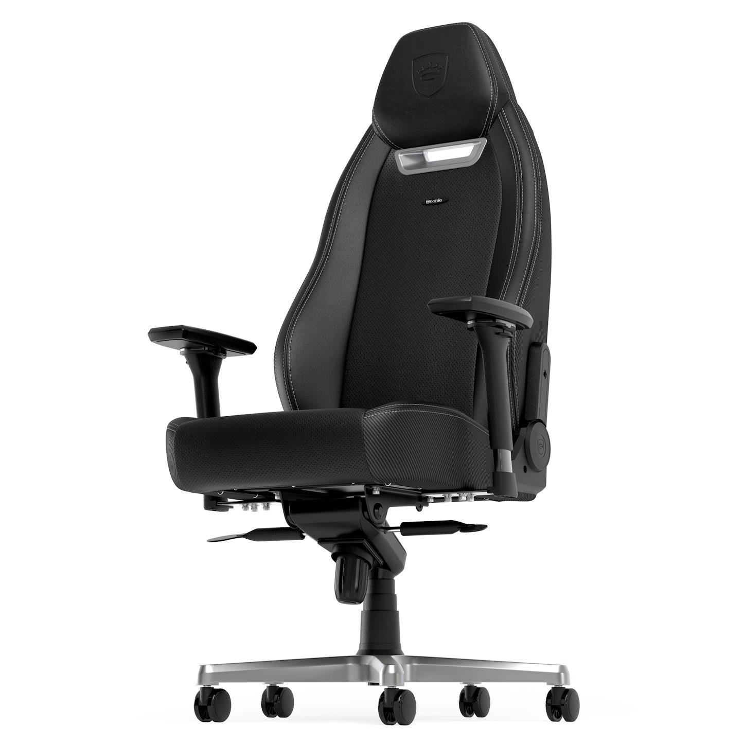 Ігрове крісло Noblechairs LEGEND високотехнологічна штучна шкіра, сірий на малюнкі №10