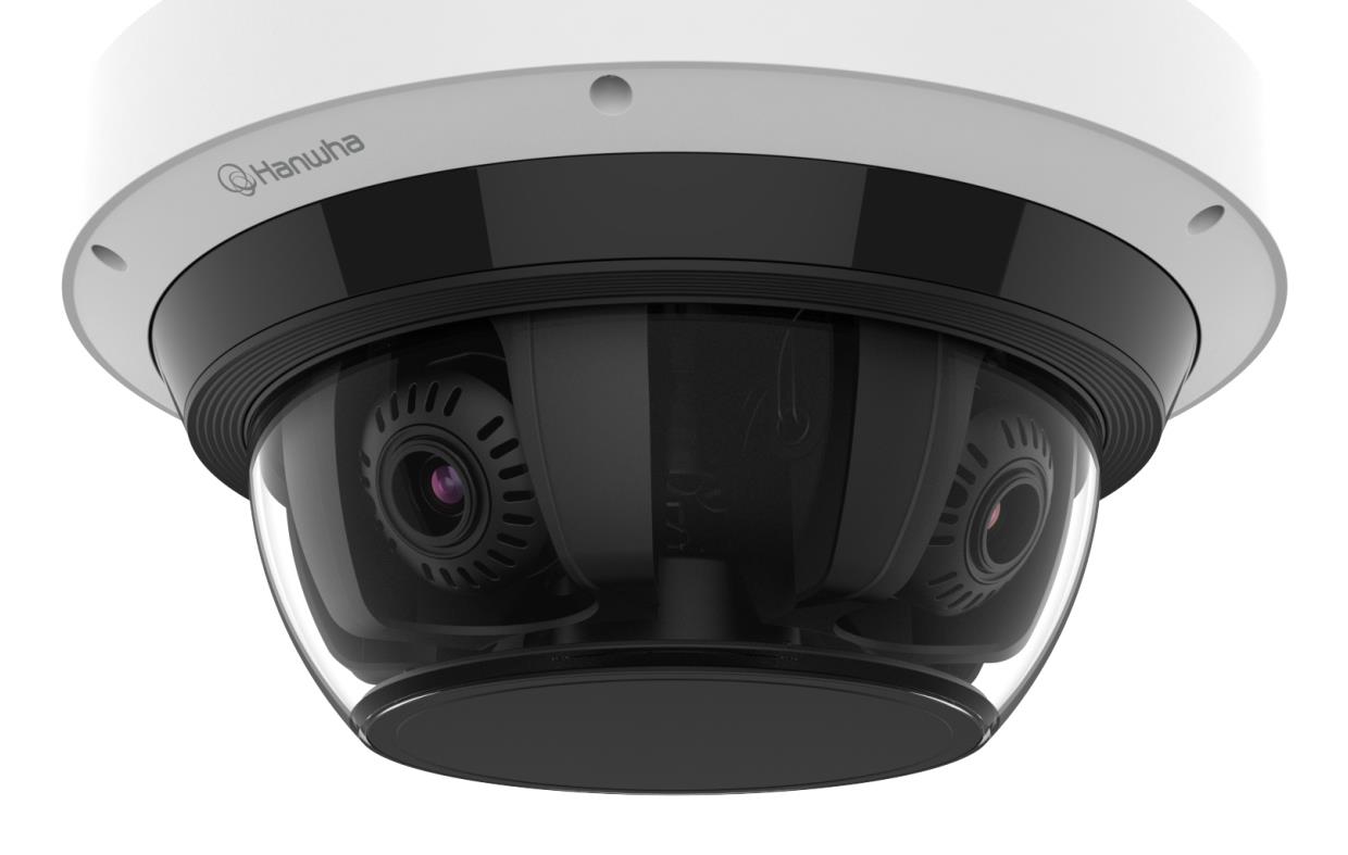 Мережева камера 4CH x 8MP @ 20FPS, Motorized Varifocal Lens with PTRZ function 4.38~9.33mm PNM-C32083RQZ HANWHA VISION на малюнкі №3