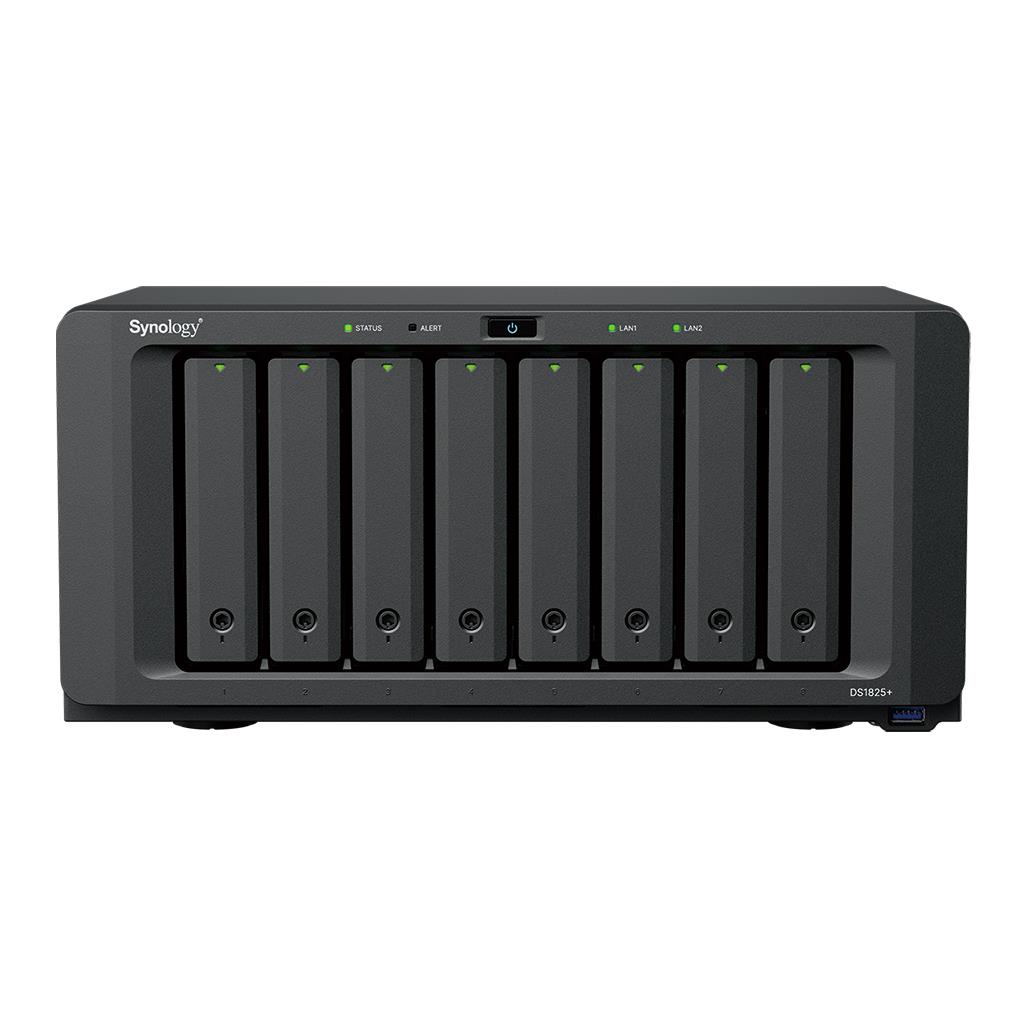 Система зберігання даних 8BAY NO HDD USB3 DS1825+ SYNOLOGY на малюнкі №1