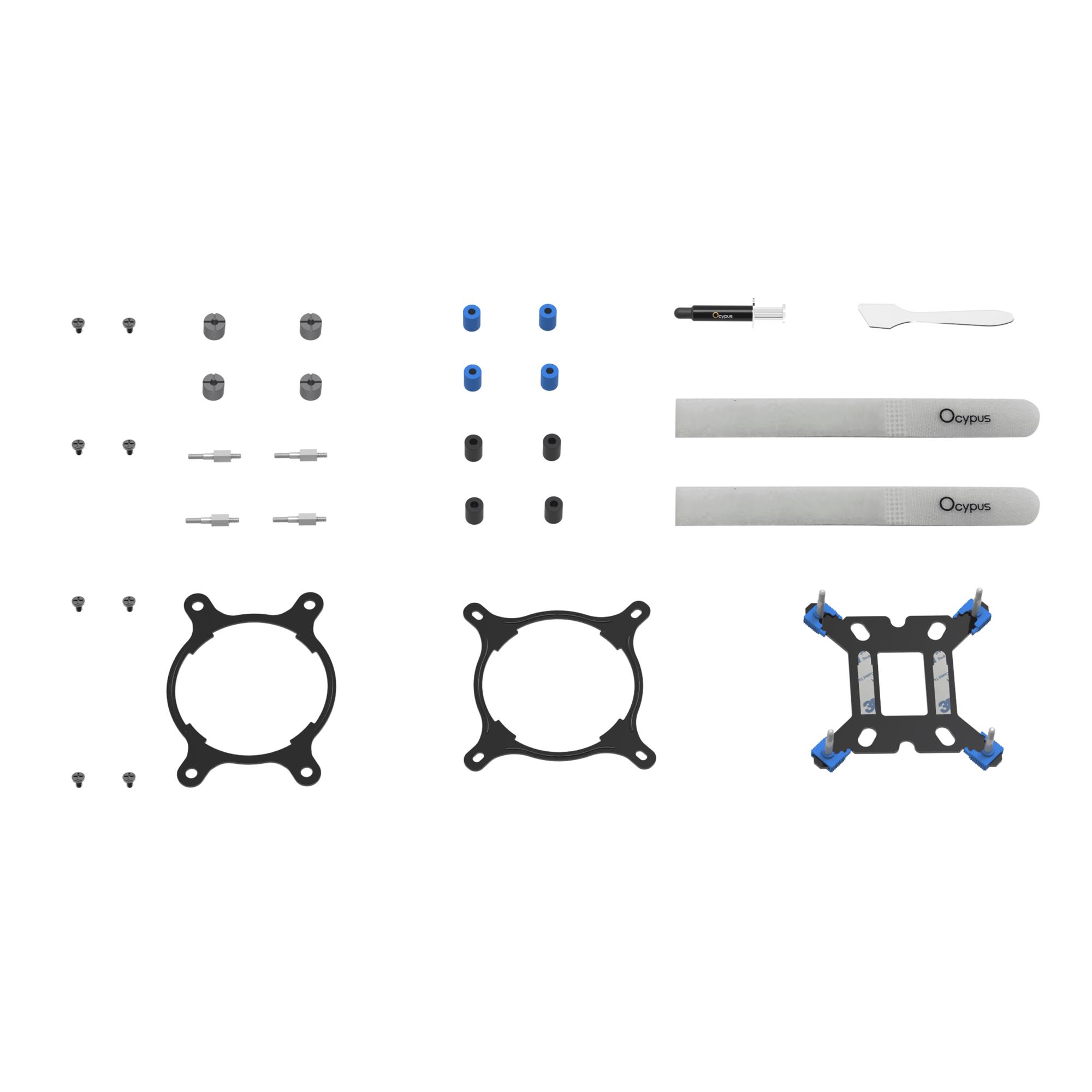 Система рідинного охолодження для компютерного процесора DELTA L24 WH ARGB V2 (DELTA-L24-WH2AAWNN02X-GL) OCYPUS на малюнкі №7