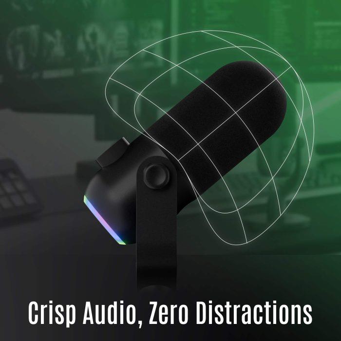 Мікрофон Streamplify MIC MINI-48-RGB-ST, чорний на малюнкі №13