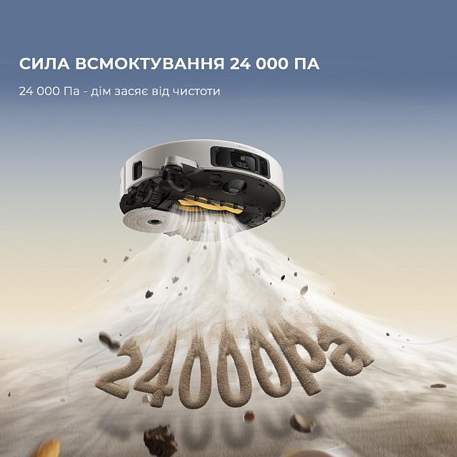 Робот пилосос V50 ULTRA COMPLETE MOVA RLV72LE-1 (Білий) дивитися зображення № 7