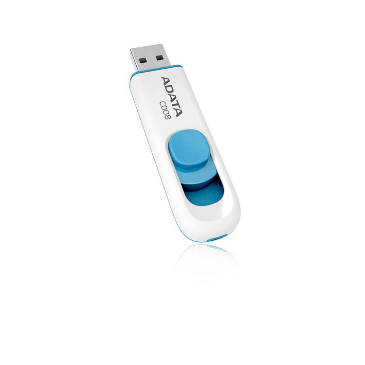 ADATA Memory Drive Flash USB2 16 GB/Wh/Blue AC008-16G-RWE A-data
