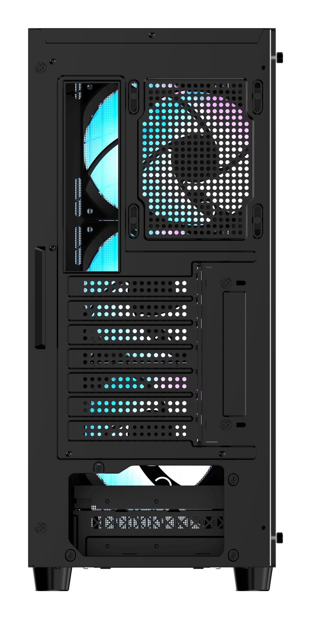 Корпус для компютера ATX W/O PSU GAMMA C70 BK ARGB (GAMMA-C70-BKG400XX-GL) OCYPUS на малюнкі №5