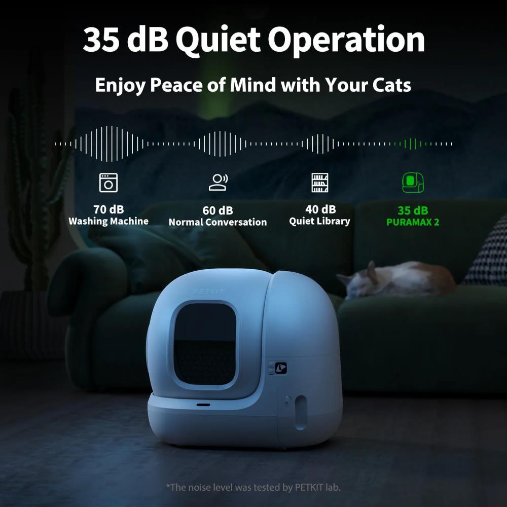 Смарт лоток PETKIT PURA MAX 2 Self-Cleaning Cat Litter Box P9902 на малюнкі №5