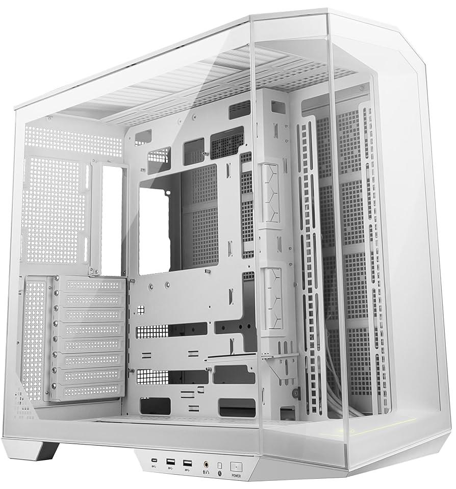 Корпус ATX W/O PSU MAG PANO 100L PZ WHITE MSI на малюнкі №1