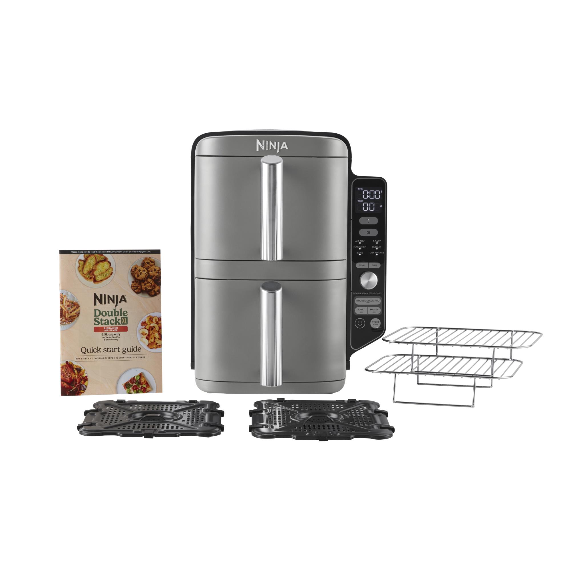 Мультипіч Ninja Double Stack XL 2-Level Air Fryer 9,5 л SL400EU на малюнкі №11