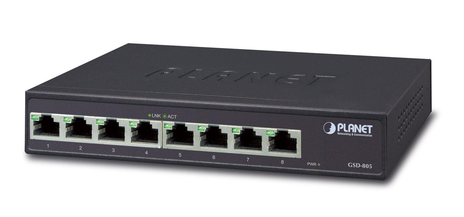 Net Switch 8PORT 1000M/GSD-805 Planet