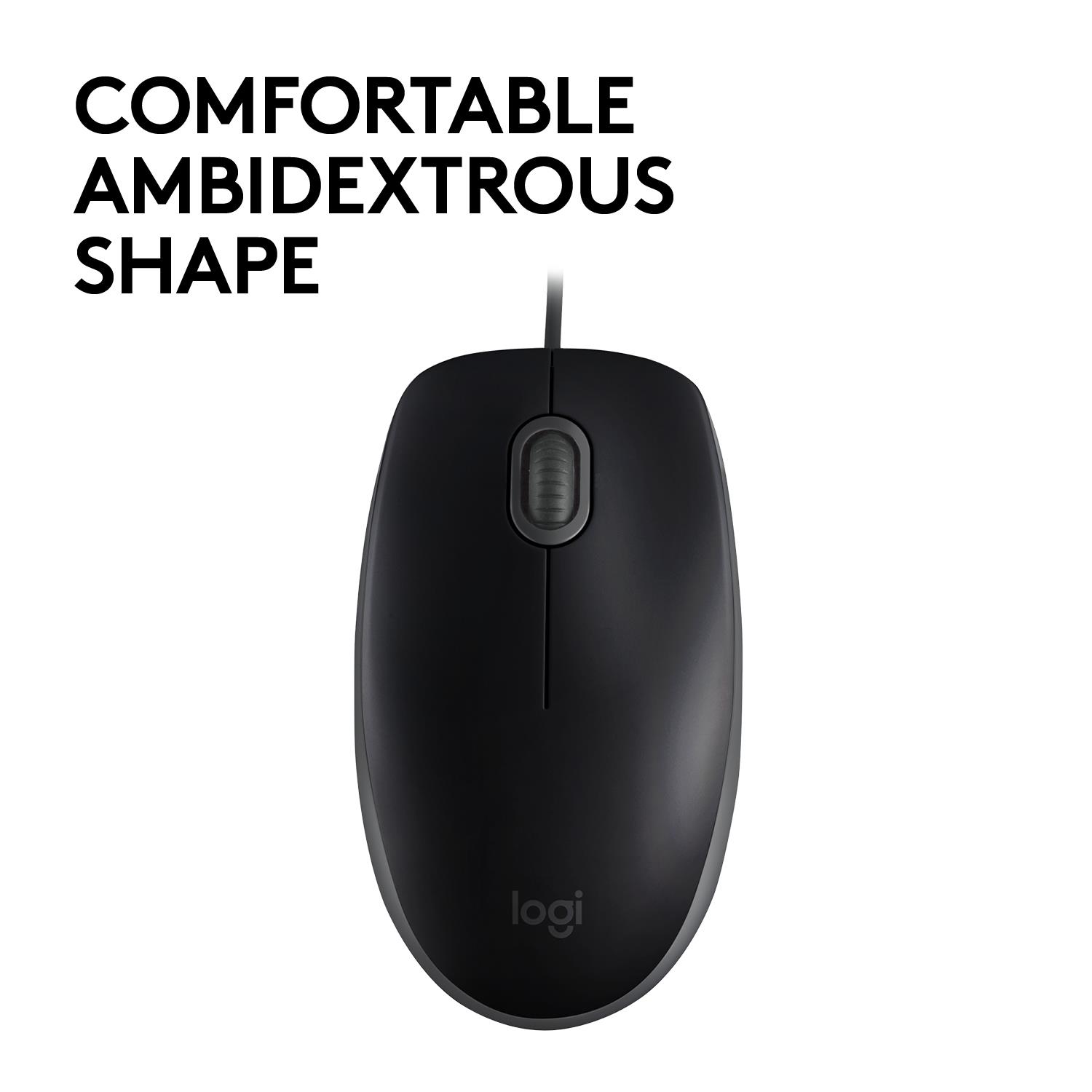 Миша Logitech B110 Silent Black (910-005508) на малюнкі №5