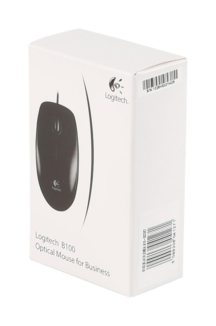Mишка Logitech B100 (910-003357) Black USB на малюнкі №8