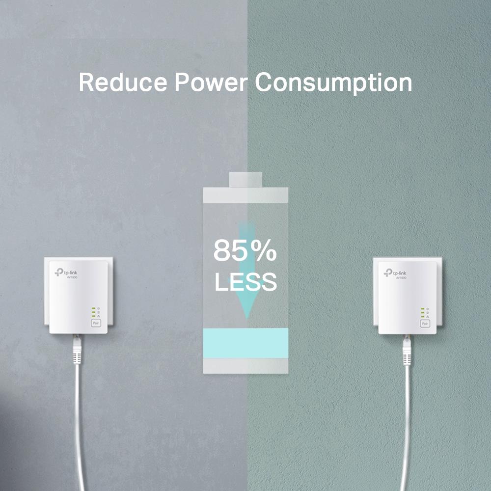 Комплект гігабітного Powerline адаптера, TL-PA7017 KIT на малюнкі №6