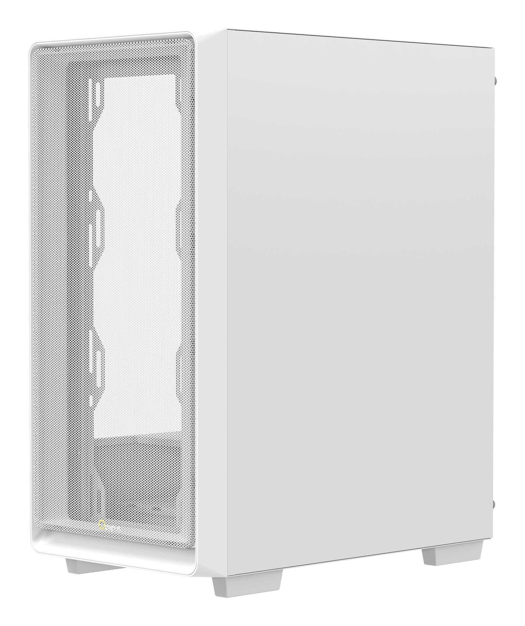 Корпус для компютера ATX W/O PSU GAMMA C60 WH (GAMMA-C60-WHG000XX-GL) OCYPUS на малюнкі №4