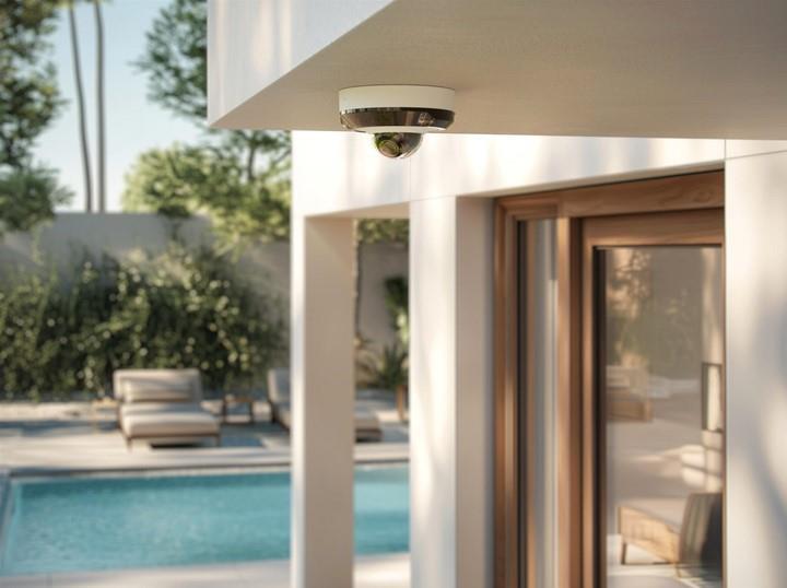 Ajax DomeCam Mini HL (5 Mp/4 mm) ASP white відеокамера спостереження на малюнкі №4