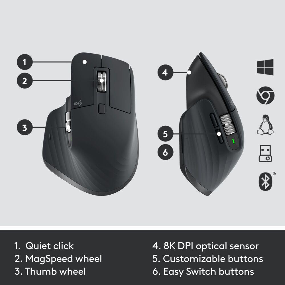 Клавіатура + миша MX KEYS COMBO ENG 920-010933 LOGITECH на малюнкі №13