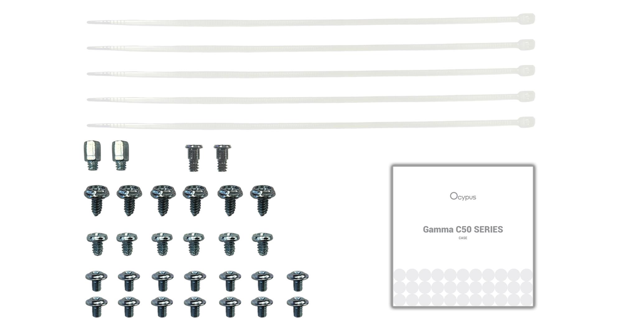 Корпус для компютера MATX W/O PSU GAMMA C50 WH (GAMMA-C50-WHG000XX-GL) OCYPUS на малюнкі №11