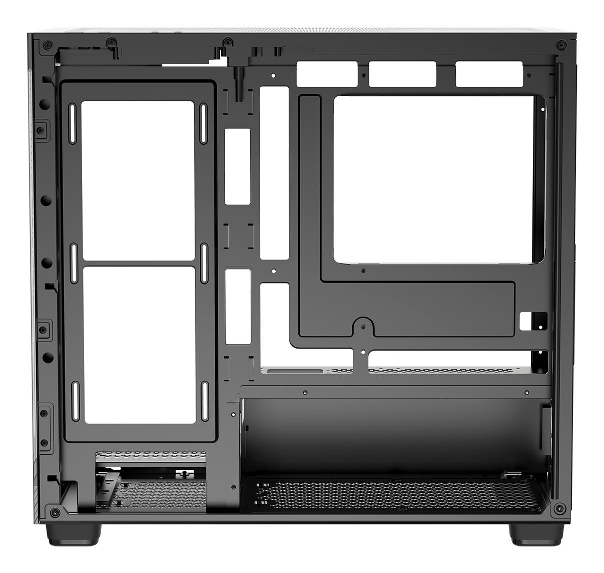 Корпус для компютера MATX W/O PSU GAMMA C52 BK (GAMMA-C52-BKD000XX-GL) OCYPUS на малюнкі №7