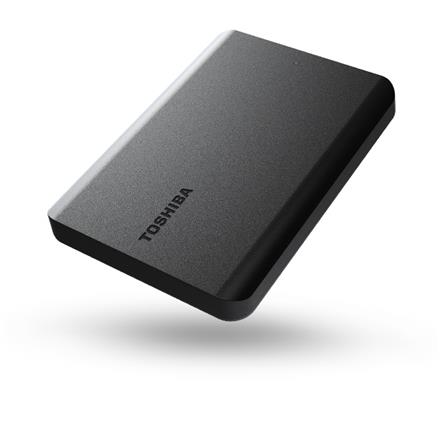 External HDD TOSHIBA Canvio Basics 2022 HDTB510EK3AA 1TB USB 3.2 Colour Black HDTB510EK3AA