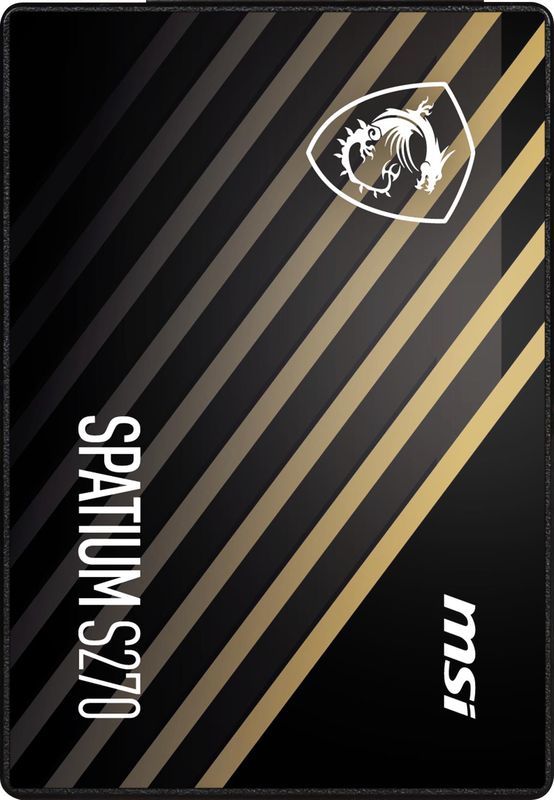 Твердотільний запам’ятовувальний пристрій накопичувач (SSD) SATA2.5 480GB SPATIUM S270 S78-440E350-P83 MSI на малюнкі №5