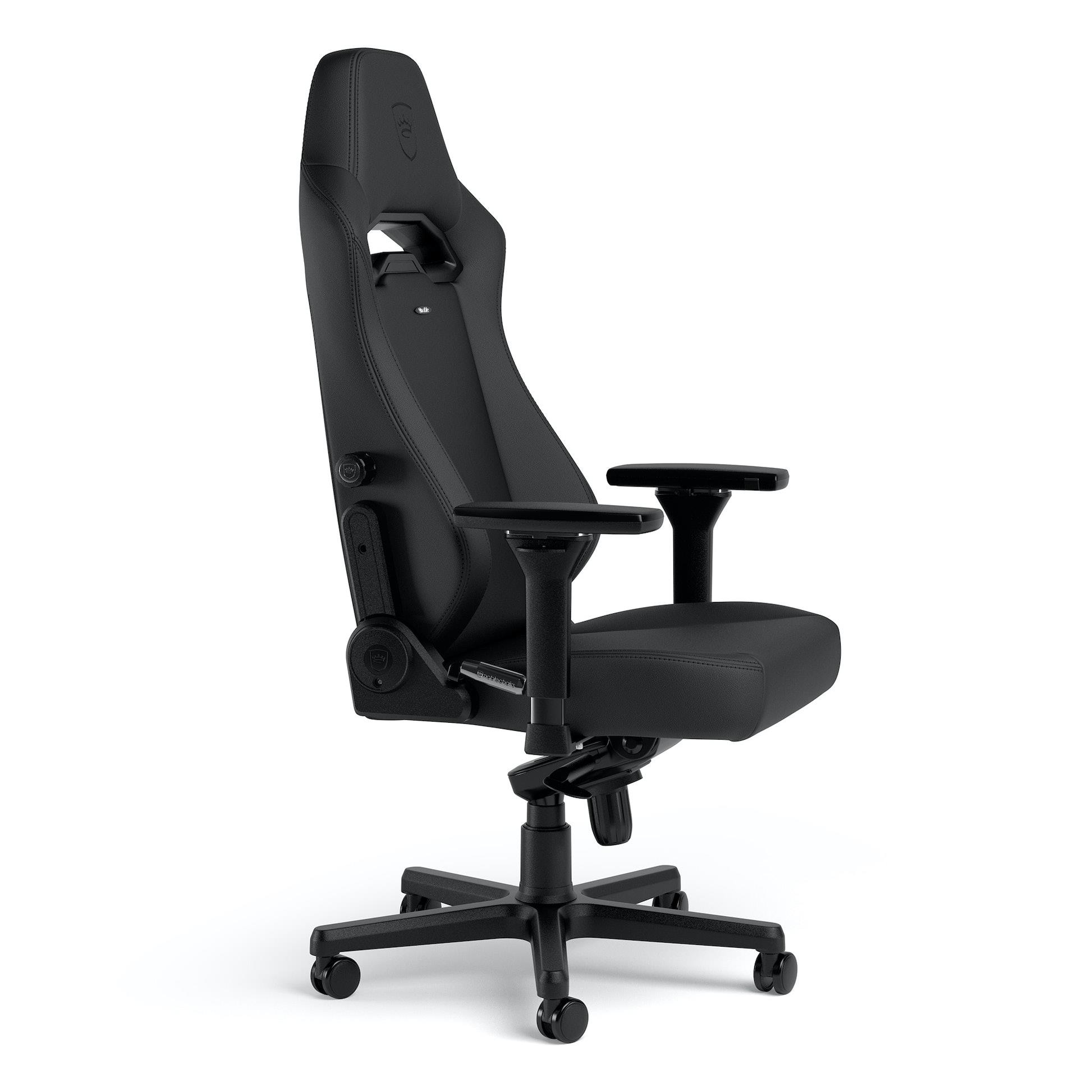 Ігрове крісло Noblechairs HERO ST високотехнологічна штучна шкіра, чорний на малюнкі №5