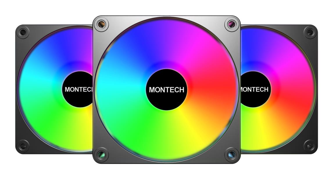 MONTECH GF120R V2 ARGB PWM 3I1 (B)
